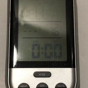 Remote Grill Temperature Meter, Battery-Operated, JLR Gear, Tested